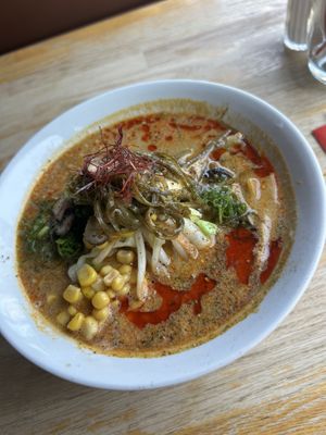 vegan tantan men  at Tensai Ramen in Rotterdam
