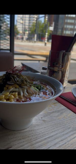 vegan tantan men  at Tensai Ramen in Rotterdam