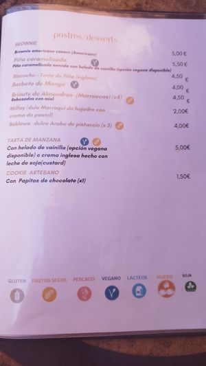 Menú at Flamenkana in Jerez