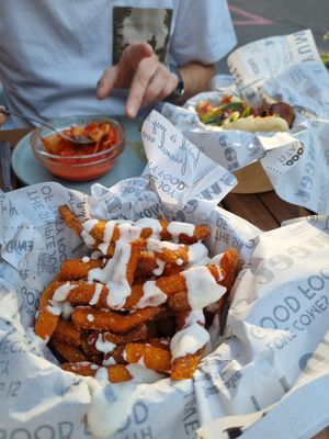 Bao en zoete aardappel at Bar Bao in Mechelen