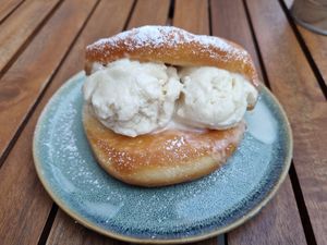 Bao met ijs at Bar Bao in Mechelen