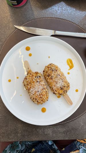 Ice cream dessert  at Motus • Contemporary Bistrot in Grado