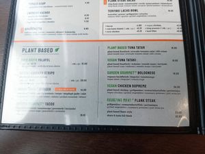 Plant-based options at The Ash in Bremen