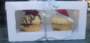 Blackforest and vanilla cupcakes (vg) at Mama Doreen's Emporium in Harrogate