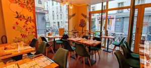 Inside at Martha Pizze Amore in Paris