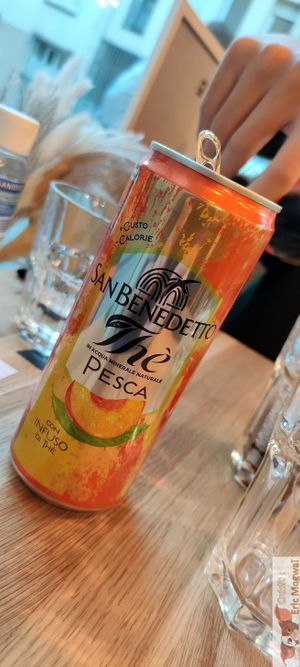 Excellent Italian Ice tea at Martha Pizze Amore in Paris