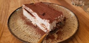 Speculoos tiramisu at Martha Pizze Amore in Paris