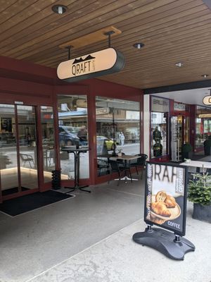 outside at Qraftwerk in Grindelwald