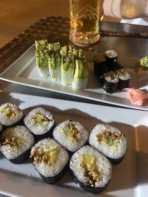 Vegan sushi    at Restaurante Chino y Sushi Gran Shanghai in La Palma