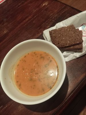 Linsensuppe und Vollkornbrot at Eat Together - Healthy and Honest Food in Hamburg