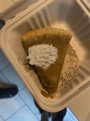 Vegan Pumpkin Pie at The Baked Vegan - Pop-Up in Gainesville