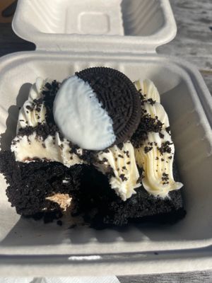 Gluten free vegan Oreo cake omg 10/10 at The Baked Vegan - Pop-Up in Gainesville