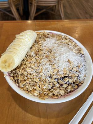 Açaí bowl at Sweet Cane Cafe in Hilo