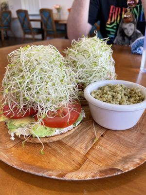 Macaspread toast at Sweet Cane Cafe in Hilo
