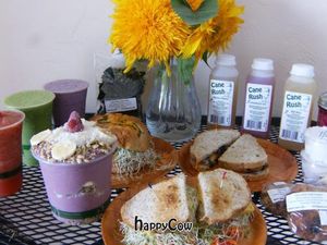 A few of our delicious menu items... at Sweet Cane Cafe in Hilo