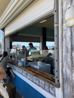 Window  at Playa Bowls in Seaside Park