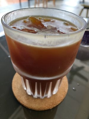 Iced Long Black #Veganuary at Tiny Food Cafe in Kuala Lumpur