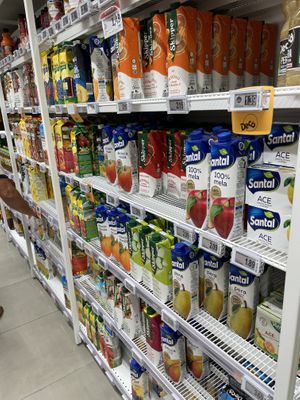 Fruit juices  at Maxistore Decò - Livio Munafò in Lipari