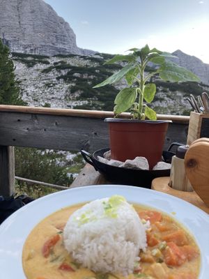 Curry  at Wiesberghaus in Bad Goisern