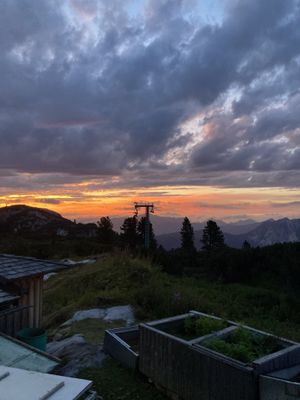 View  at Wiesberghaus in Bad Goisern