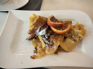 Vegan pancake at Tillys Café in Wiesbaden