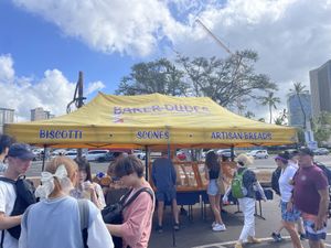 Baker Dudes tent!   at Baker Dudes in Honolulu