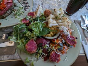 Hummus Falafel Bowl #Veganuary at Fritz Mitte Schlossgasse in Jena