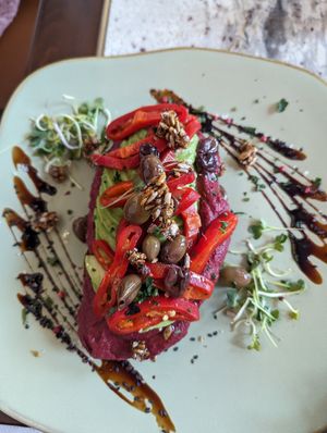 Vegane Deluxe Stulle #Veganuary at Fritz Mitte Schlossgasse in Jena