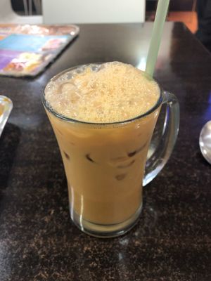 Iced tea  at Thali NR Sweets Cafe in Penang