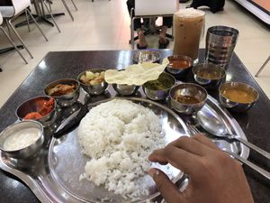 Maharaja thali  at Thali NR Sweets Cafe in Penang