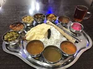 Special Thali for around RM9 at Thali NR Sweets Cafe in Penang
