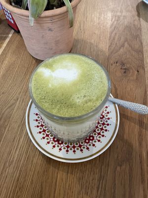 Matcha  at Forest Park in Leipzig