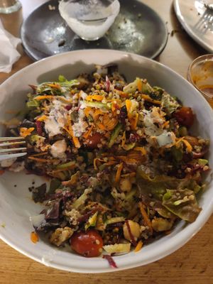 Ayaso power bowl at Ayaso in Marrakech