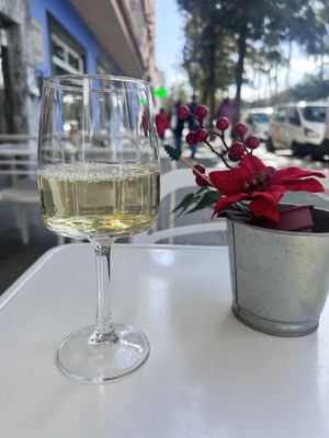 Vegan wine  at Trasversal in Cadiz