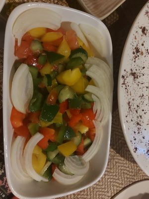 Mixed salad at Cafe Anatolia in Chiang Mai