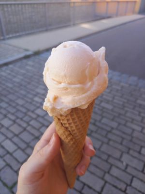 Meloneneis at La Gelateria Uffenheim in Uffenheim