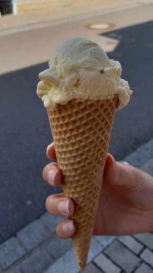 Maracujaeis at La Gelateria Uffenheim in Uffenheim