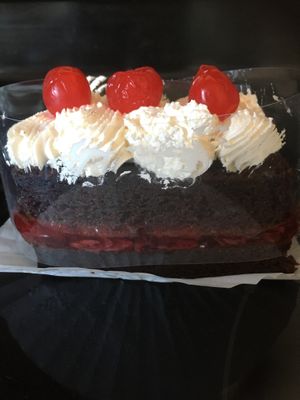 Black Forest cake at Bliss Baked Goods in Edmonton