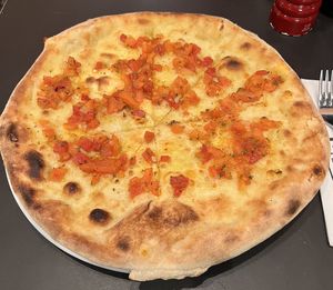 pizza bread   at L'Osteria in Basel