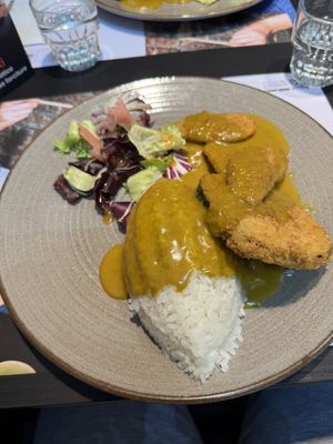 Yasai Katsu Curry #Veganuary at Wagamama in Rome