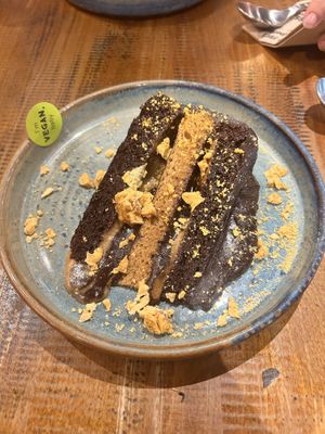Chocolate cake  at Zizzi in Birmingham