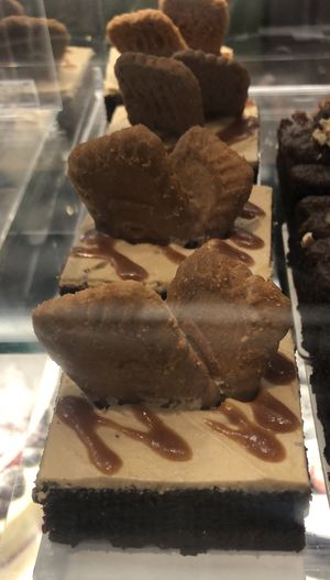 Lotus brownie  at SugarMoo in Abu Dhabi