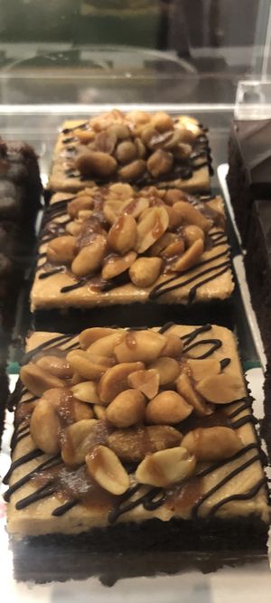 Peanut caramel brownie  at SugarMoo in Abu Dhabi
