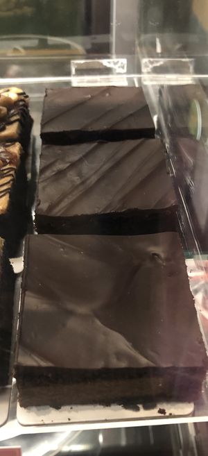 Chocolate caramel brownie  at SugarMoo in Abu Dhabi