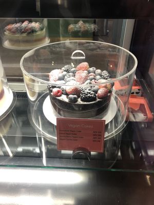 Vegan chocolate cake  at SugarMoo in Abu Dhabi