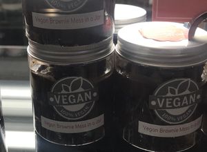 Brownie jar  at SugarMoo in Abu Dhabi