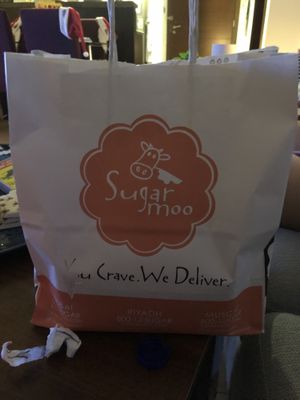 Bag of goodies!   at SugarMoo in Abu Dhabi