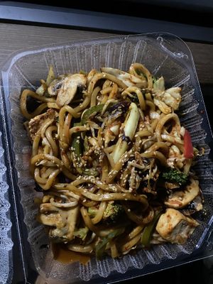 Yaki Udon + Tofu   at Shinsei Sushi in Medford