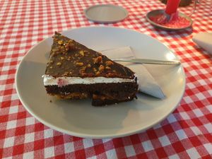 Peanut cake at La Petite Véganerie - Brasserie in Berlin