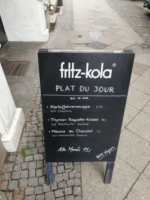 Plat du jour at La Petite Véganerie - Brasserie in Berlin